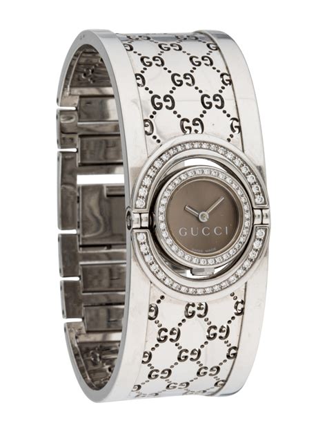 gucci diamond watch|gucci diamond watches ladies.